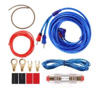 Kit Cavi Amplificatore Auto 8ga 2000w in Rame per Installazione | Cablaggio Completo, Tutti i Fili e Accessori Inclusi, Uso Quotidiano e Viaggio Colore Casuale