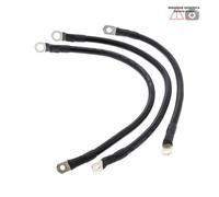 Kit cavi batteria neri Harley 82cc FXRS Low Rider Liberty 86-88 79-3003-1