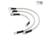 Kit cavi batteria trasparenti Harley 82cc FLST Heritage Softail 86-88 79-3001