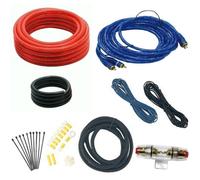 KIT CAVI BOSS KIT-DUE KIT2 RCA WIRINK KIT 8 AWG CAR AMPLIFIER SPEAKER 50 AMPERE'