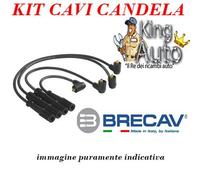 KIT CAVI CANDELE BRECAV 06.591 FIAT PUNTO (176) LANCIA Y1 1.2 16V