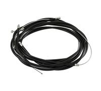 KIT CAVI CORDE ASSEMBLATI FILI FRENO GAS GUAINA NERA PER PIAGGIO 50 CIAO PX