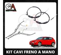 Kit cavi corde Freno a mano posteriori destro dx sinistro sx Alfa Romeo 147
