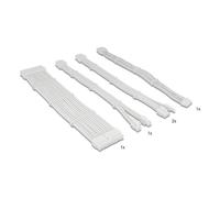 Kit cavi Delock 84542 0,3 m ATX PCIe bianco sleeve