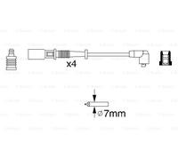 Cavi di accensione 0 986 356 754 BOSCH per FIAT LANCIA