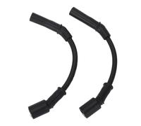 Kit Cavi di Accensione per Candele 2 Pezzi 10,4 Mm, Set di Cavi di Accensione per Candele, Cavi di Accensione per Candele per Macchine Serie XB9 XB12 (BLACK)