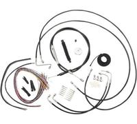 Kit Cavi E Tubo Freno Per Manubrio In Vinile Nero LA Choppers - LA-8051KT2-19B