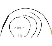 Kit Cavi/Freni LA Choppers - Manubri Ape 12-14in. - Vinile Nero Moto