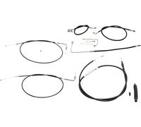Kit Cavi/Freni Manubrio LA Choppers Nero Vinile 12" 14" #LA-8151KT-13B