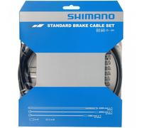 Kit Cavi Freno Bici Shimano Anteriore + Posteriore Neri - Ricambio Originale