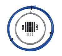 Kit cavi freno , cavo del cambio | Scatola del cavo del deragliatore Cycle Shift,Set di linee di trasmissione del freno con punte e ganci a S per il ciclismo