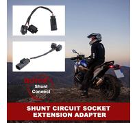 Kit Cavi Motocicletta Connettore Shunt Circuito Adattatore Presa Prolunga