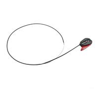 Kit cavo acceleratore a spinta manuale per tosaerba con leva interruttore e maniglia di controllo, cavo di lunghezza flessibile, componenti in plastica