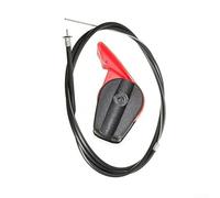 Kit cavo acceleratore per tosaerba elettrico 165,1 cm 165,1 cm con maniglia interruttore di controllo per modelli HRR216K HRS216K HRT216K HRZ216 (rosso)