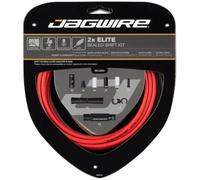 Kit cavo deragliatore Jagwire 2X Elite Rouge