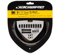 Kit cavo deragliatore Jagwire 2X Sport Argenté