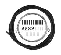 Kit Cavo Deragliatore Universale per Bici - Set Completo con Guaina 2M, Cavi in Acciaio Inox, Tappi Terminali e O-Ring - Compatibile con MTB, Bici da Corsa, Shimano e SRAM