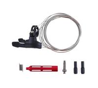 Kit cavo di sospensione Fox Factory 2018 Push To Unlock, P-S Fork/Shock Argenté