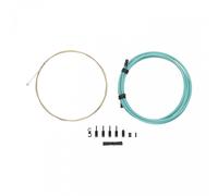 Kit Cavo e Guaina Cambio 1x PRO Universale Shimano/SRAM - Celeste Bianchi