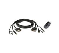 Kit cavo KVM sicurezza USB DVI-D Dual Link 3m ATEN 2L-7D03UDX4
