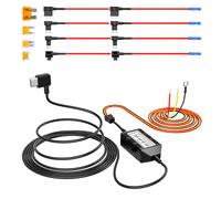 Kit cavo rigido VIOFO TYPE-C HK4 con rubinetto fusibile a circuito set completo da 8 pezzi per A119MINI2/A229PLUS/A229PRO/A139/A139PRO/T130/WM1