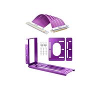 Kit Cavo Riser GPU PCIe 4.0 X16 Cavo di Estensione per Scheda Grafica con Supporto di Montaggio Verticale per Case di Computer da Gioco 25CM