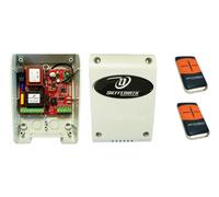 KIT CENTRALE COMANDO CENTRALINA SCHEDA QUADRO SERRANDA AVVOLGIBILE GARAGE CLER