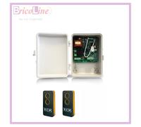 KIT CENTRALE RADIO AUTOMAZIONE SERRANDA UNIVERSAL2 + 2 RAD TX2/V ACM 28A125