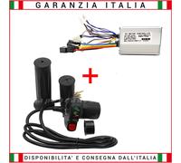 Kit Centralina 36V 1000W Brushed + Acceleratore 36V Motore spazzole Monopattino