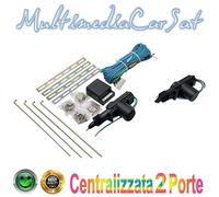 Kit Centralina Chiusura Centralizzata 2 Attuatori Porte Auto Universale