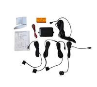 KIT centralina e 4 sensori parcheggio per auto a ultrasuoni per auto con display