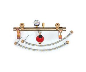 Kit centralina per gas 2 vie regolabili 3 kg/h