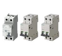 KIT CENTRALINO DIFFERENZIALE SALVAVITA 25A+2MAGNETOTERMICI 10A-16A 2M SIEMENS
