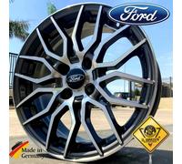 KIT CERCHI IN LEGA LIMEROCK DARK 7X17 4X108 ET35 65.1 PER FORD FIESTA PUMA B-MAX