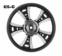 Kit cerchi in lega Royal Enfield Fat Boy, 19''-18", disco-tamburo