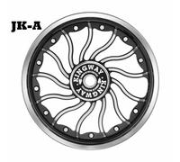 Kit cerchi in lega Royal Enfield Wave Style, 19''-18", Disc -Tamburo