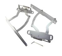 Kit cerniera cofano billet coppia lato sinistro e destro compatibile con Camaro e Firebird 1970 1981 argento nero(Silver)