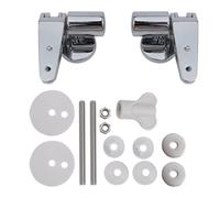 Kit Cerniera di Ricambio Premium per Base WC Cromata Chiusura Liscia e Silenzios