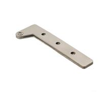 Kit cerniera invisibile per libreria stanze segrete (M) | Design resistente, supporta un carico di 50 kg, ideale per stanze segrete, librerie, porte interne, lunga durata