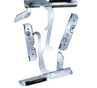Kit Cerniere Destra + Sinistra con Portarullini per Forno Smeg Franke 3C54XE