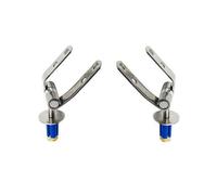 KIT CERNIERE INOX FISSA AD ESPANSIONE Mod S05 Accessori Ricambi Sedili Wc