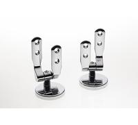 Kit Cerniere Pesante cromato. Completo