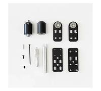 Kit Cerniere Regolabili For Porte Nascoste Fai Da Te - Supporta 200 Libbre, Verniciato A Polvere Nero