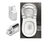 Kit Cerniere Sedile WC Soft Close Cerniere Metallo Plastica ABS per Uso Bagno