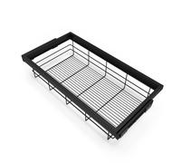 Kit Cestello in Filo Metallico e Telaio 900 mm in Alluminio e Plastica Emuca