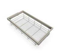 Kit Cestello in Filo Metallico e Telaio 900 mm in Alluminio e Plastica Emuca