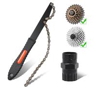 Kit Chiave Cassetta Pignoni 2 in 1 e Chiave Frusta Pacco Pignoni Bici