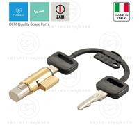 KIT CHIAVI SERRATURA BLOCCASTERZO ZADI 4mm VESPA 125 PRIMAVERA 1967-1983 VMA2T