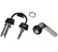 KIT CHIAVI SERRATURA CILINDRETTI PORTA COMPATIBILE CON PIAGGIO PER APE 50 FL FL2