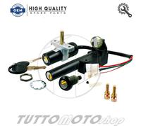 Kit chiavi serrature quadro ACCENSIONE e BAULETTO /APRILIA Scarabeo 50 1993-2005